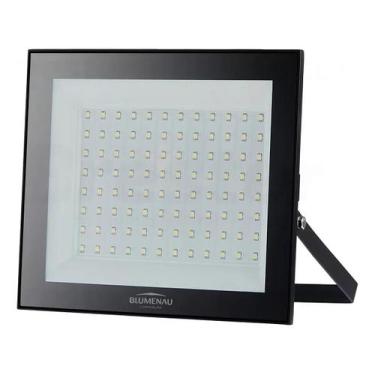 Imagem de REFLETOR LED 100W 6500K BRANCO FRIO ALUMINIO 7800lm BLUMENAU - Blumena