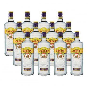 Imagem de Gin Inglês Gordons 750ml Caixa com 12 unidades