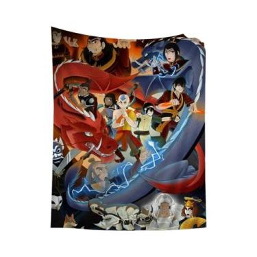 Imagem de Tapeçaria De Parede Com Estampa De Flores Hippie Avatar: the Last Airb