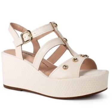 Imagem de Sandália Dakota Anabela Y9541 Feminino Bege-Feminino