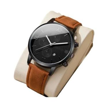 Imagem de Relógio De Quartzo Masculino De Moda Para Negócios Com Pulseira De Cou