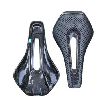 Imagem de Selim De Bicicleta Ergonômico Em Carbono Impresso Em 3D 245x135/145mm 