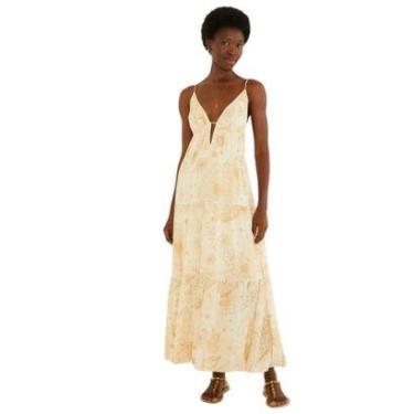 Imagem de Vestido Longo Farm Rio Jardim Místico-Feminino