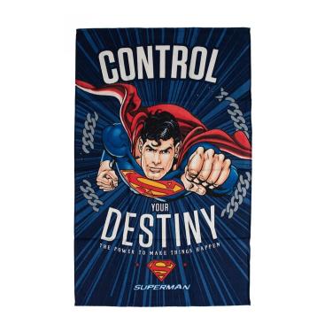 Imagem de Toalha Banho Infantil Felpudo 70x115cm Superman Dohler