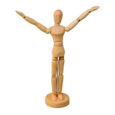 Imagem de Manequim Articulado 30cm Masc. Sfm018 Sinoart