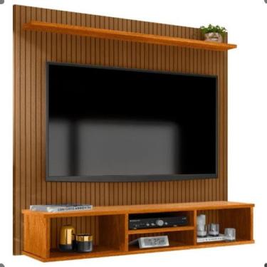 Imagem de Painel Ripado Everest Para Tv Até 50 Polegadas 120cm - Amélia Móveis, 