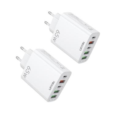 Imagem de Carregador USB C LifiyIRC PD 20W e carregamento rápido QC 3.0, pacote 
