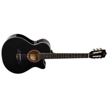 Imagem de VIOLÃO ELÉTRICO MICHAEL MINI JUMBO VMY340  preto