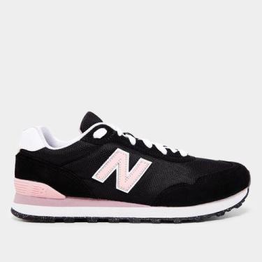 Imagem de Tênis New Balance 515 V'2 Feminino - Rosa+Preto, Preto, 36