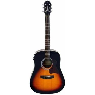 Imagem de Violão Giannini Perform GSS Plus Eletroacústico Aço Vintage Sunburst