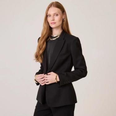 Imagem de Blazer Dudalina Brand Pr26 Preto Feminino, 42