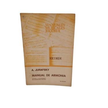 Imagem de Livro manual de armonia manuales musicales- a. jurafsky (estoque antig