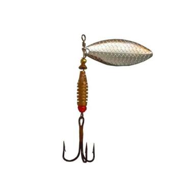 Imagem de Cricket Spinner N2 5,3gr 7cm -Lizard, Prata
