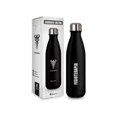 Imagem de Garrafa termica cantil fisioterapia black 500ml - PDV