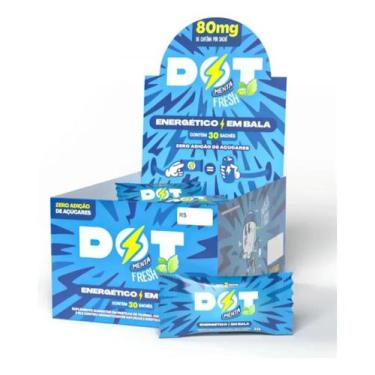 Imagem de DOT Energético em bala Display com 30 sachês, menta
