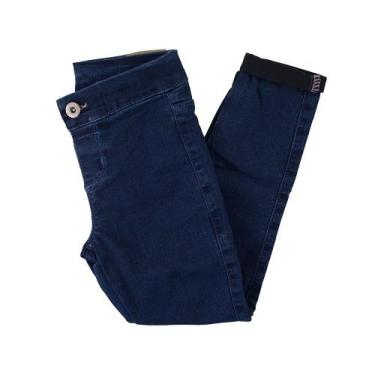 Imagem de Calça Jeans Infantil Feminina Lunender Estique-se Azul 47962, 08-10