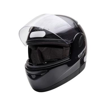 Imagem de Capacete de Moto Fechado Taurus Zarref - V4 CLASSIC Preto Tamanho 56, 