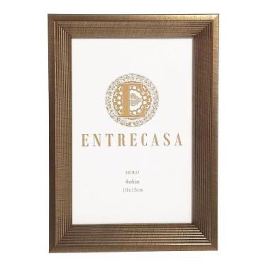Imagem de Porta-Retrato Com Detalhes Chanfrado e Frisado 10x15 - Entrecasa