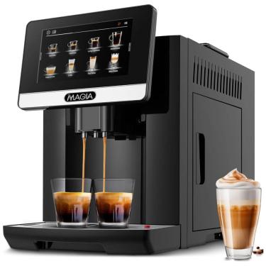 Imagem de Máquina de Café Expresso Super Automática Zulay Magia com Moedor de Café e Controle Digital, 110V Preta