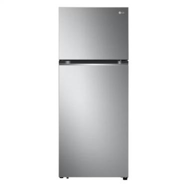 Imagem de Geladeira LG Duplex Frost Free Inverter 395L Gaveta Fresh Zone Multi Inox com Prateleiras de Vidro Temperado 110V
