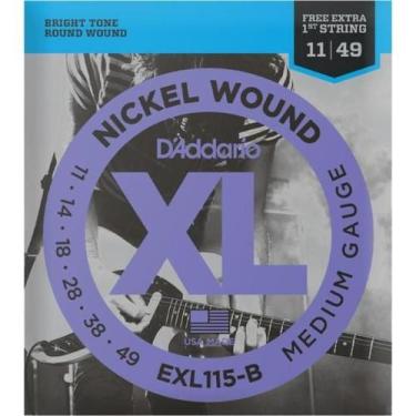 Imagem de Encordoamento Para Guitarra D Addario EXL115 Aço .011