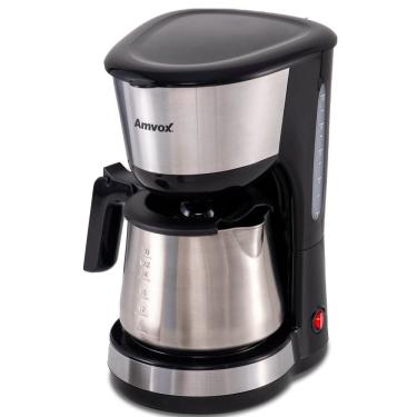Imagem de Cafeteira Eletrica 900W AMVOX ACF 927 30XIC 10MIN Jarra Inox Voltagem 220V