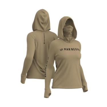 Imagem de Camisa de Pesca Feminina X Protect 360 Capuz Buff Mar Negro -, Desert,