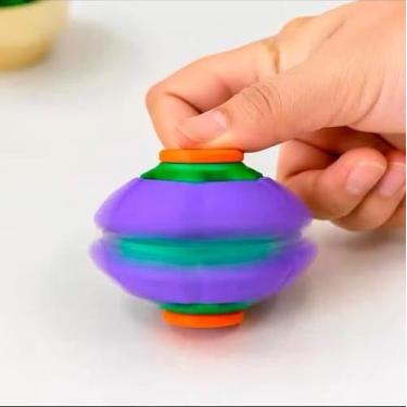 Imagem de Ball Spin Bolinha Giratória Spinner Figet Toy Infantil - Envio Naciona