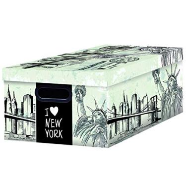 Imagem de Caixa Organizadora Dello Mundi Nova York Media, Protêa, 2183.P.0005, Preto