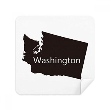 Imagem de Washington, Mapa dos Estados Unidos, tecido de camurça, 2 unidades