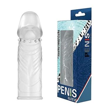 Imagem de Capa Peniana Transparente com Veias Salientes e Glande - Sexshop