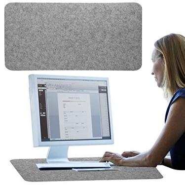 Imagem de Tapete de mesa para computador grande koulate com teclado de mesa moderno, mouse pad, mesa, mesa, escritório, laptop, tapete para computador em casa, 2#