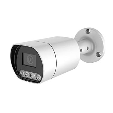 Imagem de EXVIST Câmera de segurança dupla de 3 MP, câmera IP PoE de 3 MP, compatível com Hikvision, 2,8 mm, áudio integrado, IP66, RTMP para YouTube, Facebook etc.