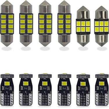 Imagem de Yoper Kit de luz LED com mapa de cúpula interior para compatibilidade modelo de carro (31 mm + T10)