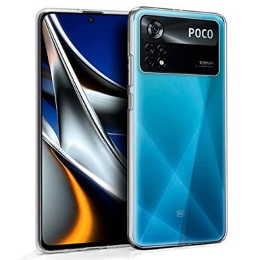 Imagem de Capa de silicone legal para Xiaomi Poco X4 Pro 5G (transparente)
