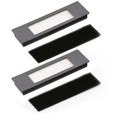 Imagem de HUAYUWA Acessórios para aspirador de pó (2 peças de filtros HEPA) compatíveis com peças de substituição para aspirador de pó robô Deebot OZMO 950/920/T5