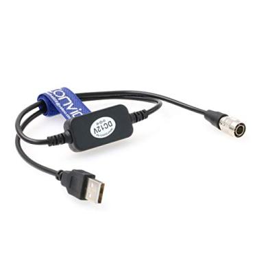 Imagem de Eonvic – Cabo de alimentação USB Hirose de 4 pinos para aparelhos de som Zoom F4 F8 633/644/688, 12V USB 4Pin Hirose Cable