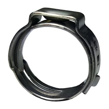 Imagem de 100 peças de anel de pinça de aço inoxidável 1,9 cm, aço inoxidável 304