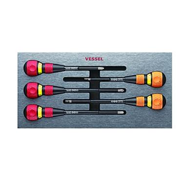 Imagem de Chave de fenda VESSEL BALL GRIP, 125345, 5PC. Set in EVA FOAM #1