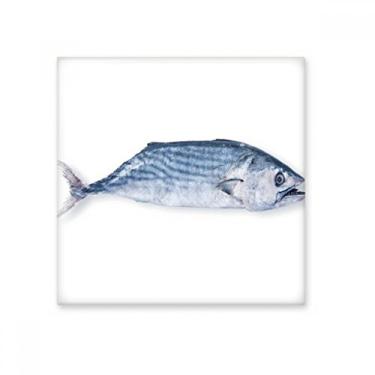 Imagem de Peixe oceano azul fresco pequeno azulejo de cerâmica brilhante decalque pedra adornada tijolo vitrificado