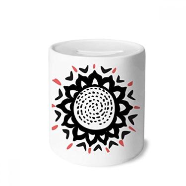 Imagem de DIYthinker Totems de girassol celebram caixa de dinheiro caixa de cerâmica porta-moedas presente de cofrinho