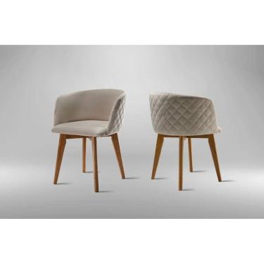 Imagem de Cadeiras para Mesa de Jantar com Braço - Lírio - Requinte Salas