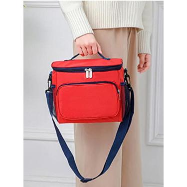 Imagem de Bolsa Térmica 10 Litros Para Academia Fitness Lanche Bebida Viagem (azul)