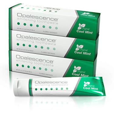 Imagem de Opalescence Creme dental clareador fórmula original (pacote com 3) – cuidado oral, sabor menta, sem glúten – 133 g – TP-5166-3