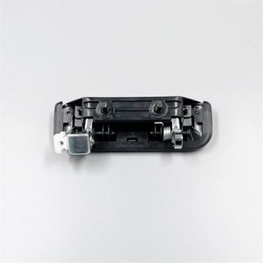 Imagem de Maçaneta cromada com maçaneta externa da porta com acabamento preto compatível com Mitsubishi L200 Pickup L300 Van 1999-2004(Size:Right Side)