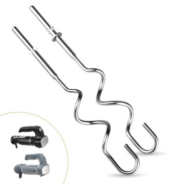 Imagem de XSKDOUGHHK Gancho de massa serve para misturador ninja, sistema de mistura elétrica (série CI100) para acessórios de liquidificador Ninja, acessórios Foodi de aço inoxidável