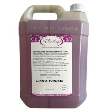Imagem de Limpa Pedras Detergente Desengraxante Ácido 5l Declimp