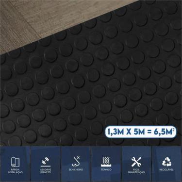 Imagem de Piso Vinílco Moeda 2mm - 6,5M² (rolo 1,30mts X 5,00mt) - Kapazi, 1,30m