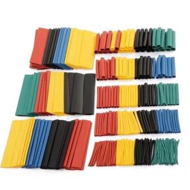 Imagem de Espaguete Isolante Termo Retrátil 328 Pçs Emenda Fios - Geober