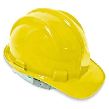 Imagem de Capacete Plt - Tipo Ii - Classe B - Aba Frontal Amarelo - Proteplus